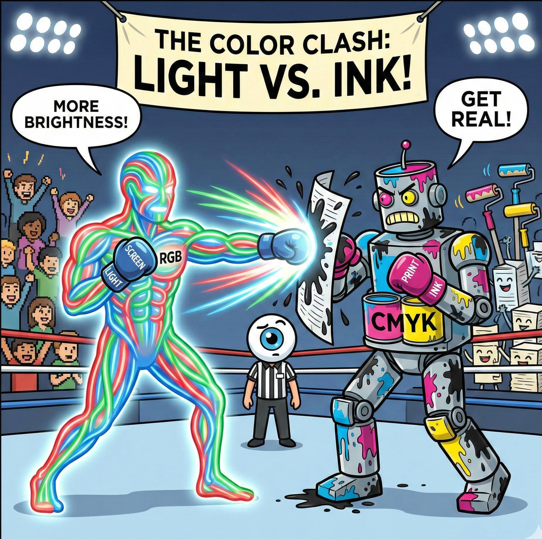 Why Your Screen Lies to You: The Battle Between RGB and CMYK